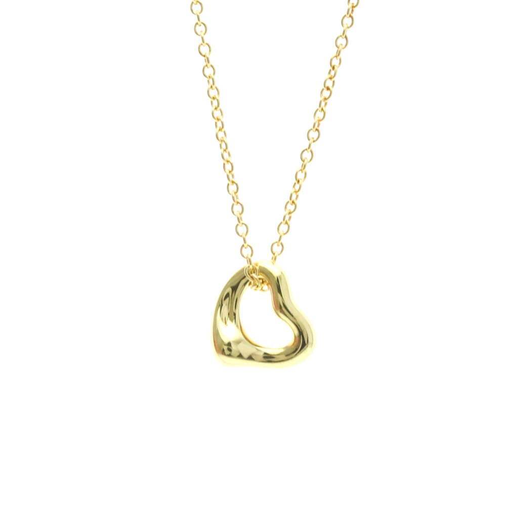 TIFFANY 18k Gold Heart Necklace